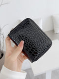 Buy SHEIN Crocodile Embossed Card Holder in Pakistan