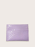 Buy SHEIN Crocodile Embossed Purse Card Holder in Pakistan