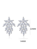 Buy SHEIN Cubic Zirconia Decor Stud Earrings For Women For Party Banquet Wedding in Pakistan
