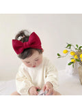 Buy SHEIN Cute Bowknot Soft Baby Headband, Elastic Head Wrap For Infant, Toddler And Kid, Suitable For Party, Festival And Birthday Gifts in Pakistan