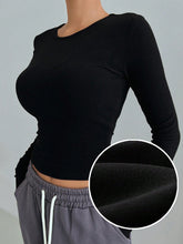 Buy SHEIN DAZY Solid Ribbed Knit Crop Tee in Pakistan