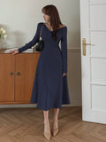 Buy SHEIN DAZY V-Neck Long Sleeve Dress in Pakistan