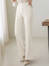 Buy SHEIN DAZY Women Elegant Casual Solid Color Flared Trousers in Pakistan