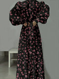 Buy SHEIN Ditsy Floral Long Sleeve Casual Day Dress, Minimalist & Stylish in Pakistan