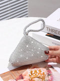 Buy SHEIN Glamorous Glitter Bling, Sequin, Luxury, Shiny Women's Mini Sparkling Rhinestone Clutch Bag in Pakistan