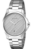 Buy Gucci Unisex Swiss Made Quartz Stainless Steel Silver Dial 38mm Watch YA126459 in Pakistan