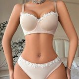 Buy Bra Set - Vanilla Lace in Pakistan