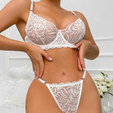 Buy Haval Embroidered Non Padded Bra and Panty Set in Pakistan