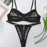 Buy Bra Set - Noir Fleur in Pakistan