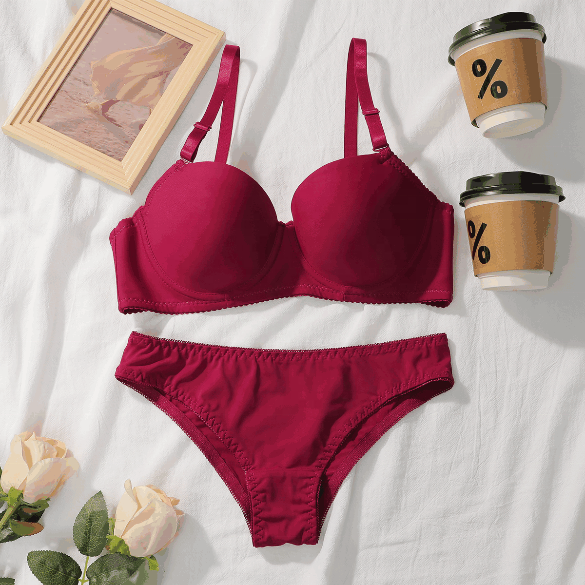 Buy Bra Set - Ruby Curve in Pakistan