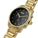 Buy Hugo Boss Men's Chronograph Yellow Gold Stainless Steel Watch 1514006 in Pakistan