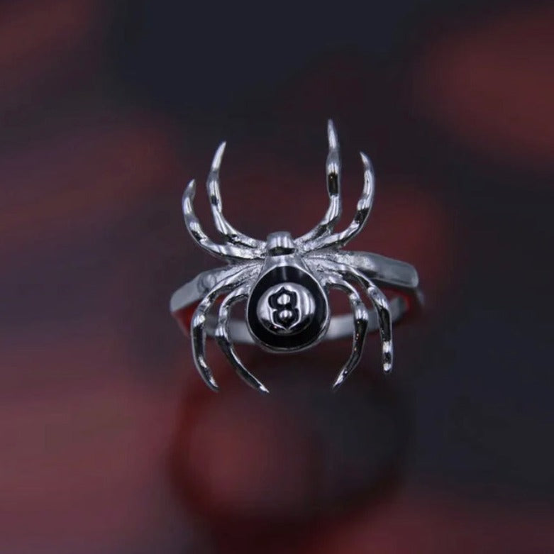 Buy Orb & Gravel Unisex Stainless Steel Spider Ring in Pakistan