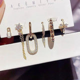 Buy Orb & Gravel S925 Huggie Hoop Set - Gold in Pakistan