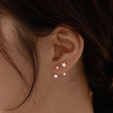 Buy Orb & Gravel Sterling Silver Star Gem Studs in Pakistan