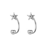 Buy Orb & Gravel Sterling Silver Star Gem Studs in Pakistan