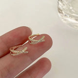 Buy Orb & Gravel Cross Gem Earcuff Gold Pair in Pakistan