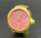 Buy Orb & Gravel Pink Quartz Gold Ring in Pakistan