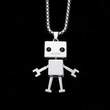 Buy Orb & Gravel Trendy Robot Chain Silver in Pakistan
