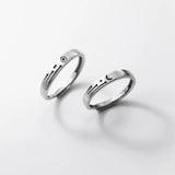 Buy Orb & Gravel Sun And Moon Couple Ringset in Pakistan