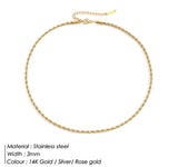 Buy Orb & Gravel Gold Twisted Chain in Pakistan