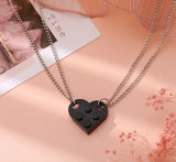 Buy Orb & Gravel 2 Pc Heart Lego Chain Set in Pakistan