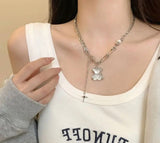Buy Orb & Gravel Teddy Opal Silver Chain in Pakistan