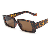 Buy Orb & Gravel Rectangle Leopard Unisex Shades in Pakistan