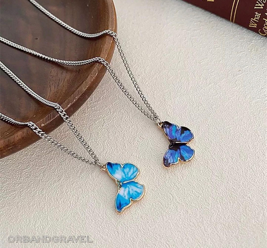 Buy Orb & Gravel Butterfly Couple Chain Set in Pakistan