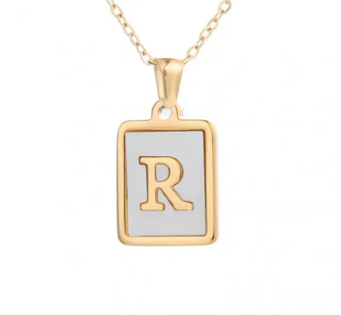 Buy Orb & Gravel White Marble R Gold Necklace in Pakistan