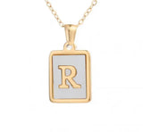 Buy Orb & Gravel White Marble R Gold Necklace in Pakistan