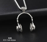 Buy Orb & Gravel Headphones Long Chain Silver in Pakistan