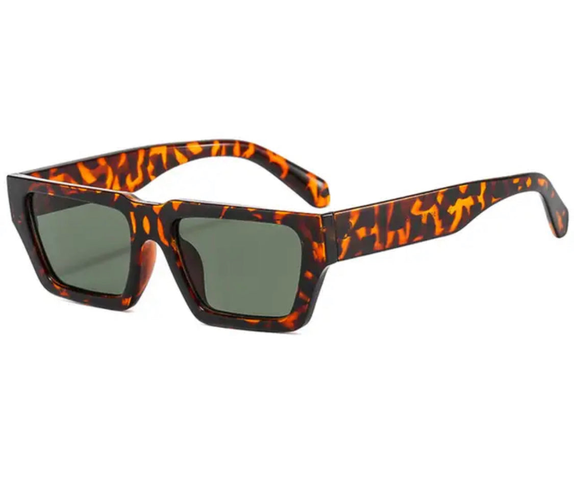 Buy Orb & Gravel Trendy Leopard Green Lense Shades in Pakistan