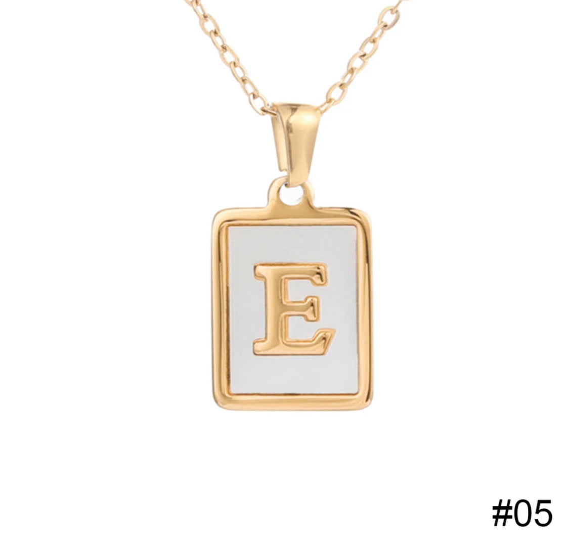 Buy Orb & Gravel White Marble E Gold Necklace in Pakistan