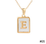 Buy Orb & Gravel White Marble E Gold Necklace in Pakistan