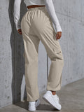 Buy SHEIN Knot Waist Flap Pocket Cargo Pants in Pakistan