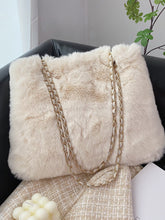 Buy SHEIN Lightweight Business Casual Fuzzy Shoulder Tote Bag in Pakistan