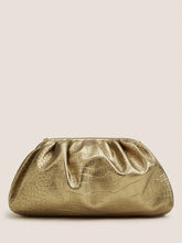 Buy SHEIN Croc Embossed Ruched Clutch Bag, Mothers Day Gift For Mom in Pakistan