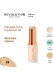 Buy Makeup Revolution Fast Base Stick Foundation F9 in Pakistan
