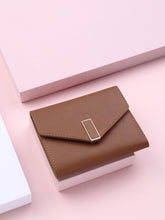 Buy SHEIN Metal Decor Fold Small Wallet Credit Card Small Purse ID Window Bi-Fold Women Wallet in Pakistan