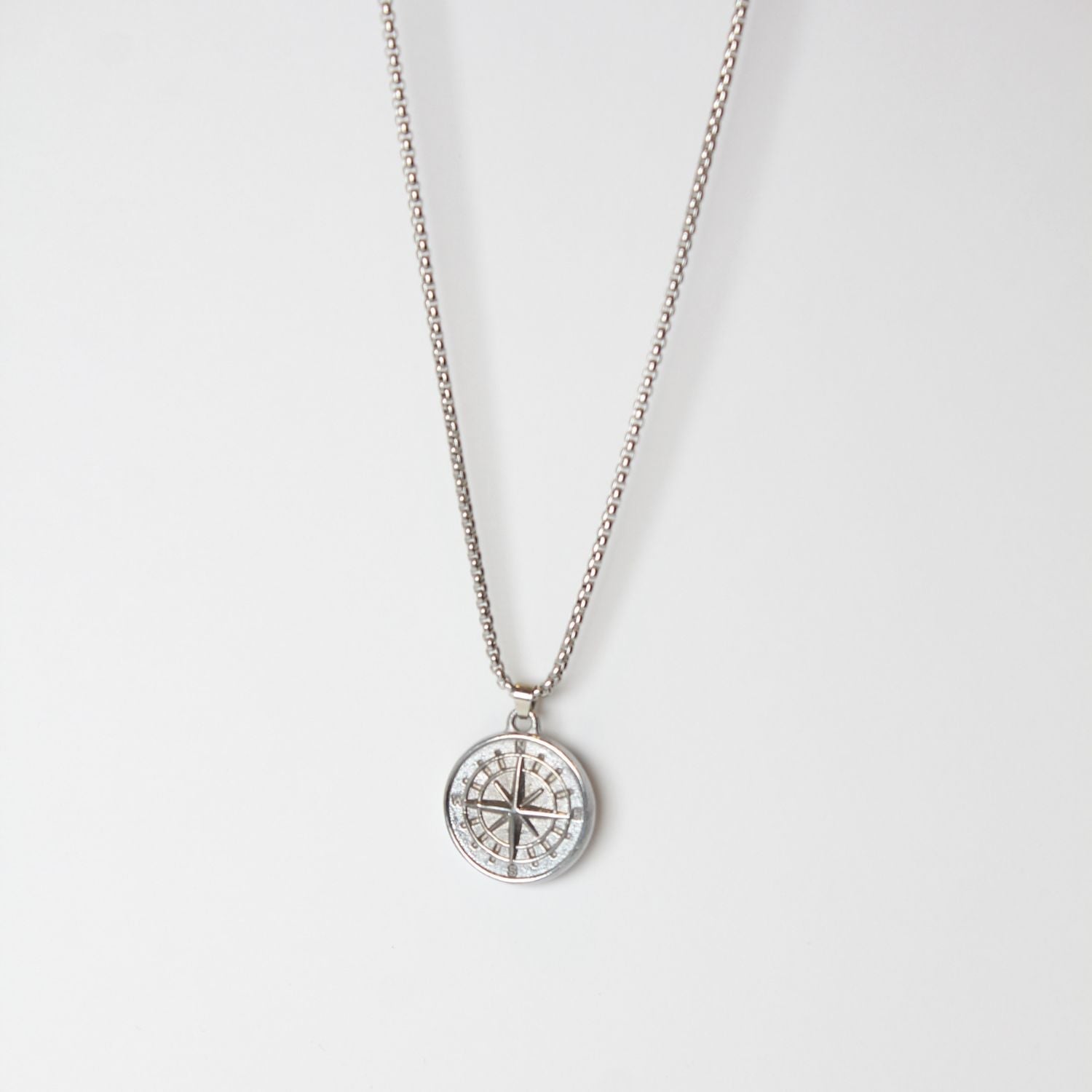 Buy Compass Pendant Silver in Pakistan