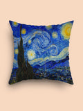 Buy SHEIN Oil Painting Pattern Cushion Cover Without Filler, Modern Throw Pillow Case For Sofa, Home Decor in Pakistan