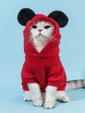 Buy SHEIN PETSIN Bear Ear Design Pet Hoodie in Pakistan