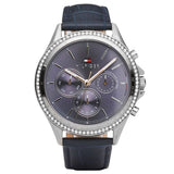 Buy Tommy Hilfiger Ari Blue Dial Blue Leather Strap Watch for Women - 1781979 in Pakistan