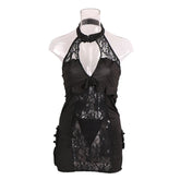 Buy Collar Open Neck Sexy Mesh Lingerie in Pakistan