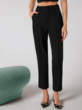 Buy SHEIN BIZwear Solid Tailored Pants Workwear in Pakistan