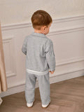 Buy SHEIN Baby Boys' Jacket And Pants Set, Autumn/Winter in Pakistan