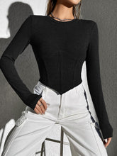 Buy SHEIN EZwear Solid Hanky Hem Tee in Pakistan