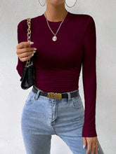 Buy SHEIN Essnce Solid Ruched Tee in Pakistan