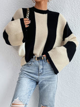 Buy SHEIN Frenchy Two Tone Drop Shoulder Sweater in Pakistan