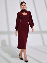 Buy SHEIN Modely Mock Neck Super Crop Sweater & Sweater Dress in Pakistan